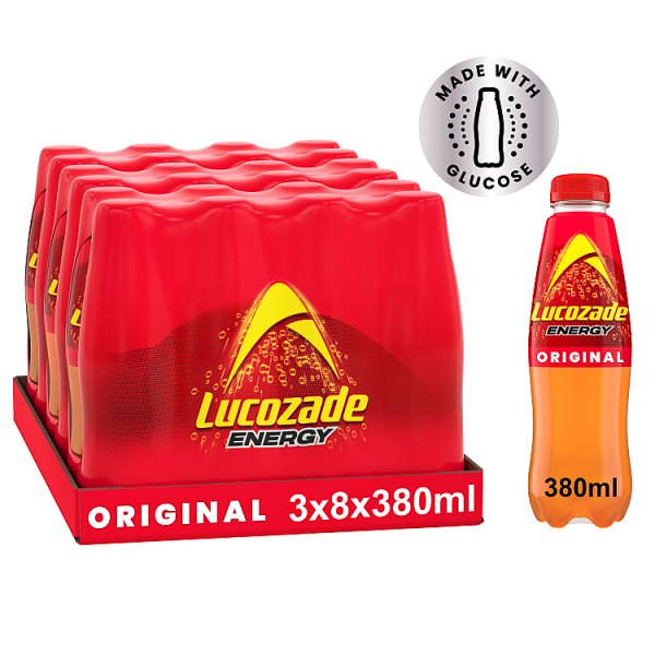Lucozade Energy 8 x 380ml Multipack LUCOZADEMULTIPACK