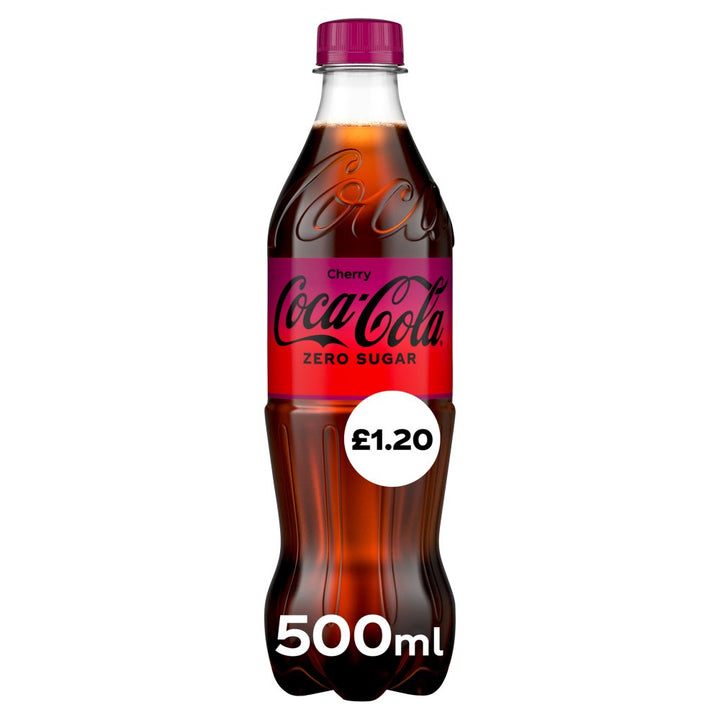 Coke Zero Cherry 500ml Bottle