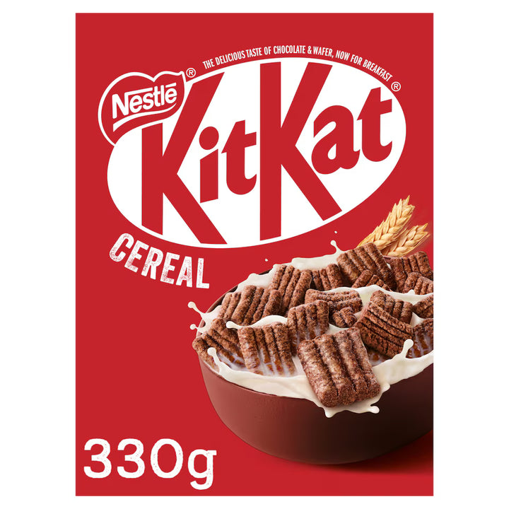 Nestle Breakfast Cereal morningbreakfastcereal nestlebreakfastcereals cereals - KitKat Chocolate Cereal 330g