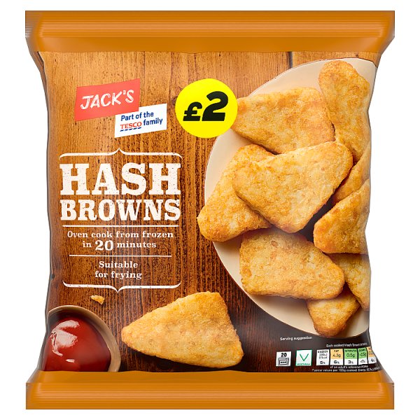 Jack's Hash Browns 700g Hashbrowns frozenhashbrowns