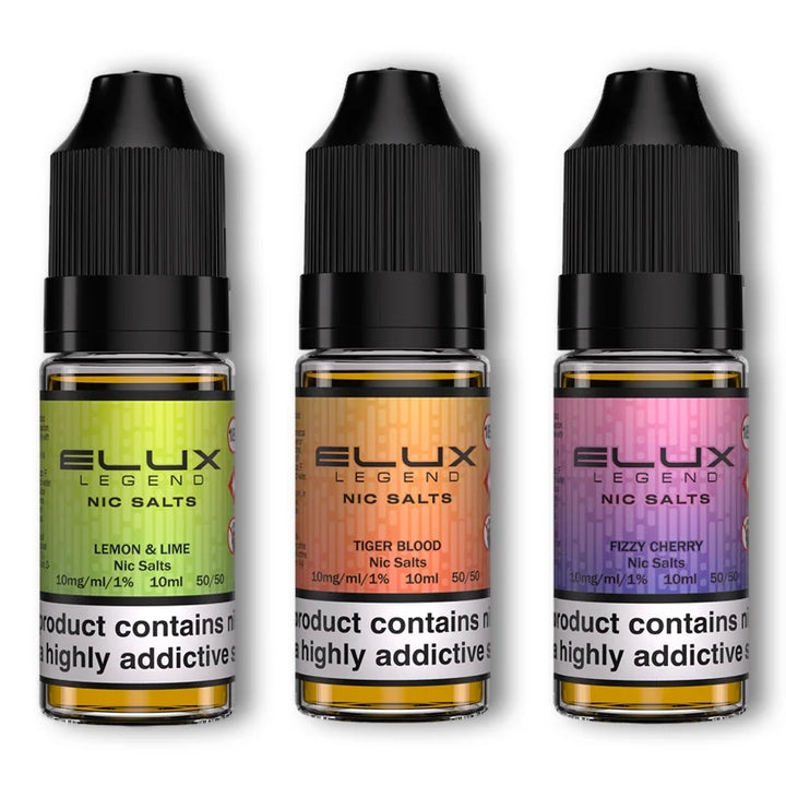 Elux Legend Nic Salts Liquid 20mg - Apple Peach