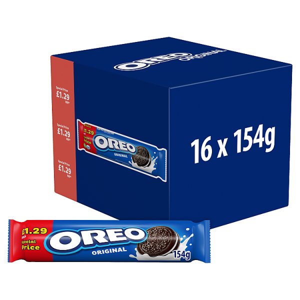 OREO Original  Sandwich Biscuits 154g oreobiscuits - Original