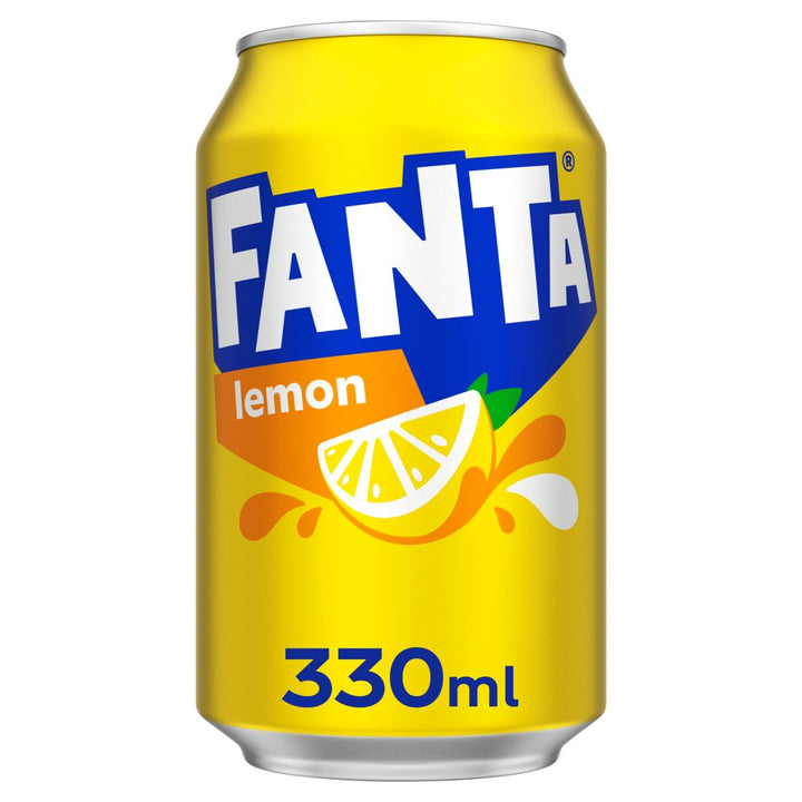 Fanta 330ml Cans - Fanta Lemon