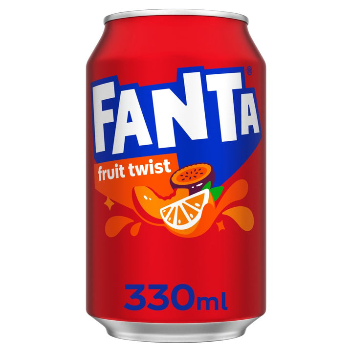 Fanta 330ml Cans - Fanta Twist