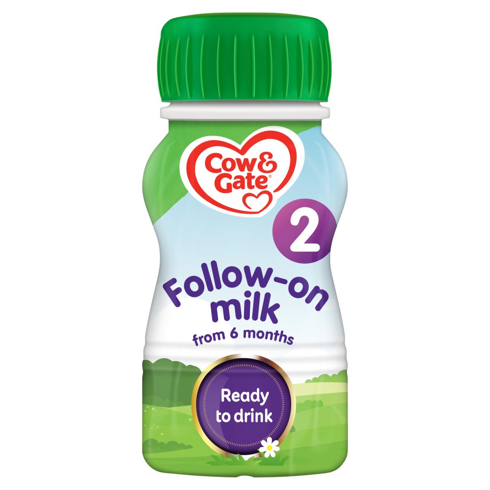 Cow & Gate 2 Follow-On Milk from 6 Months 200ml £1.39