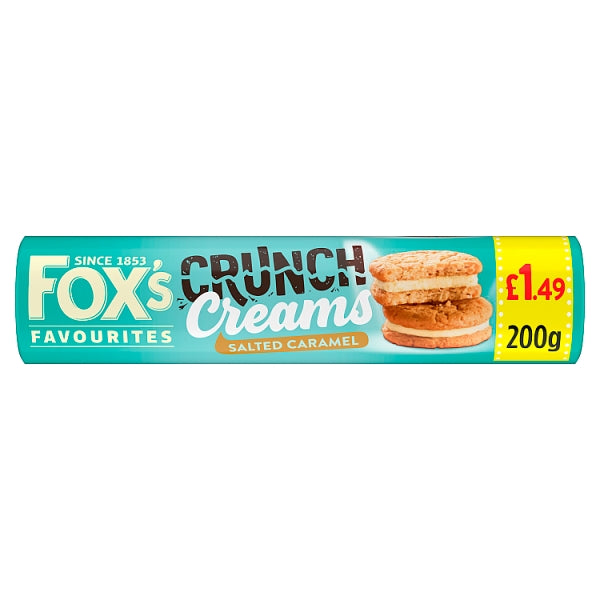 Fox Crunch Creams Salted Caramel