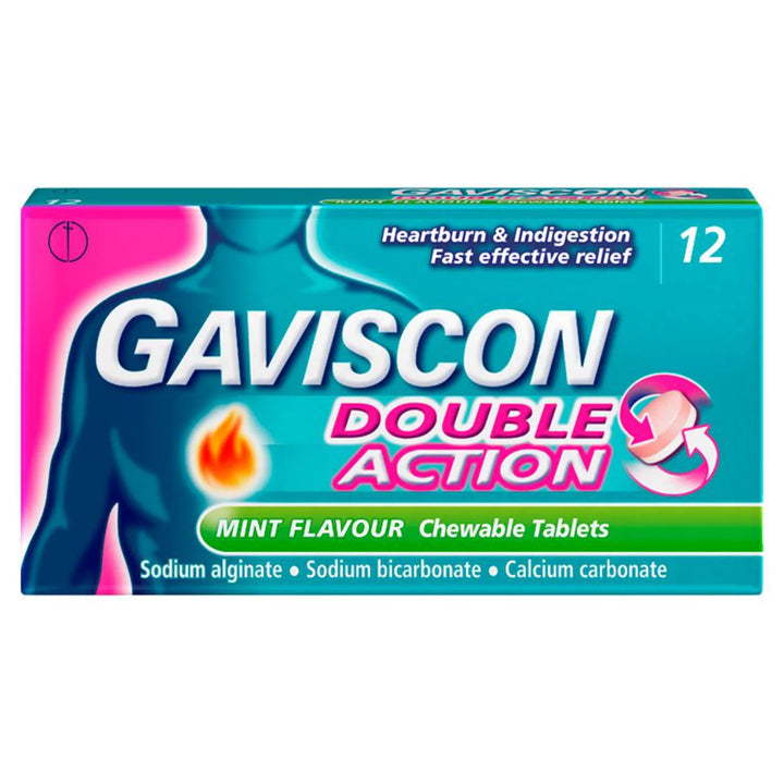 Gaviscon Liquid Heartburn & Indigestion Relief - Gaviscon Chewable Tablets