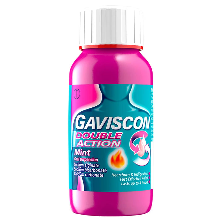 Gaviscon Liquid Heartburn & Indigestion Relief - Gaviscon Double Action