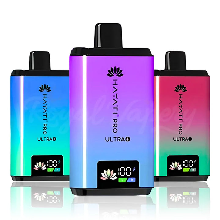 HAYATI PRO ULTRA+ 25000PUFFS(REFILLS DEVICE)BIG VAPES hayativapes hayatiproultra - Kiwi Banana/Straw Banana