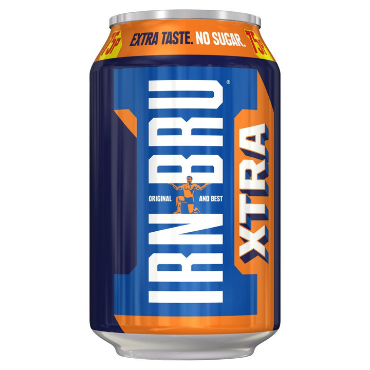 IRN-BRU Soft Drink Cans - IRN-BRU Extra