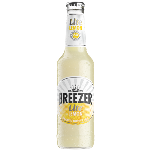 BACARDI BREEZER MIXERS 275ML BOTTLES(ALCOHOLIC MIXERS,AMERICAN MIXERS) - Lite Lemon
