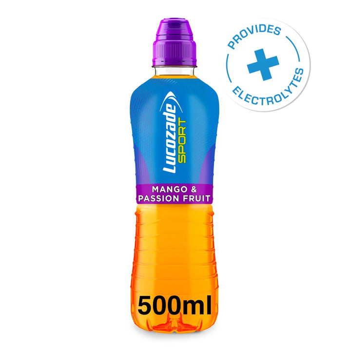 Lucozade Still Energy Drink 500ml - Mango & Passion Fruit