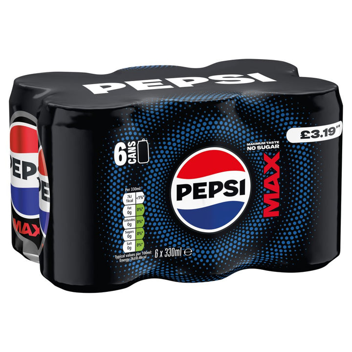 Pepsi multipack - Pepsi Max