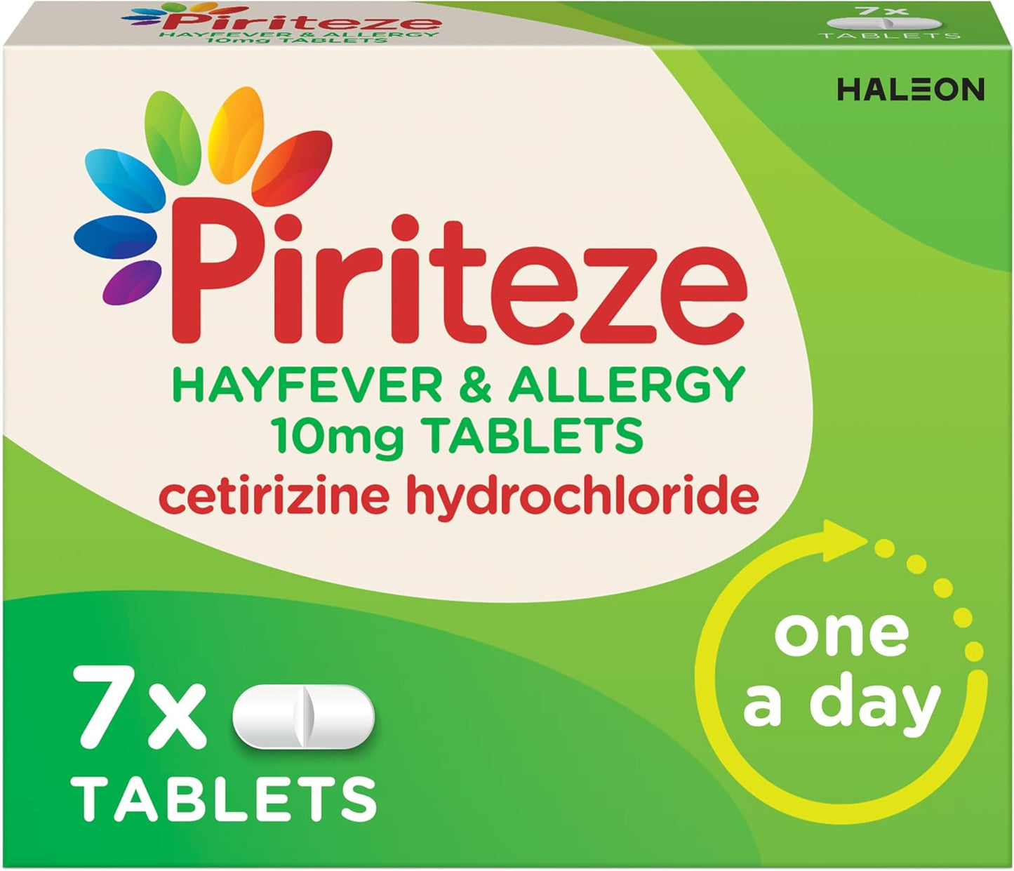 Piriteze Hayfever & Allergy Antihistamine Tablets