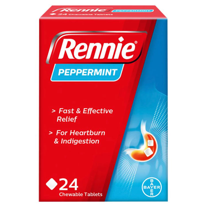 Rennie Liquid Heartburn & Indigestion Relief - Rennie 24 pocket pack(Peppermint)