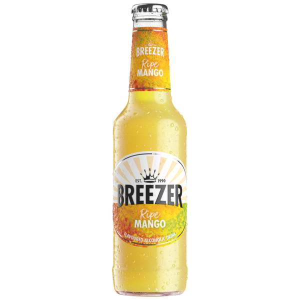 BACARDI BREEZER MIXERS 275ML BOTTLES(ALCOHOLIC MIXERS,AMERICAN MIXERS) - Ripe Mango