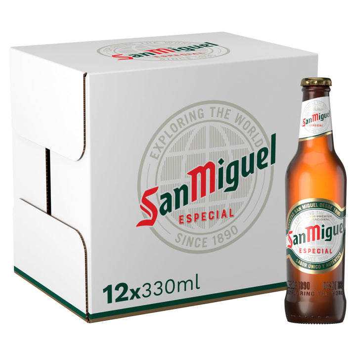 San Miguel Premium Lager Beer - 12 Pack