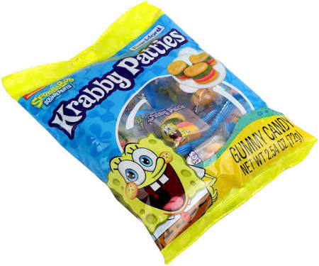 Krabby Patties Hanging Bag - Gummy Candy Original
