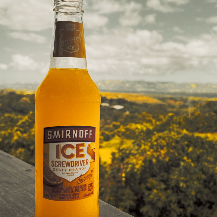 Smirnoff ICE Mixer (American Mixer,Cocktail) 275ml Bottle - ScrewDriver Zesty Orange