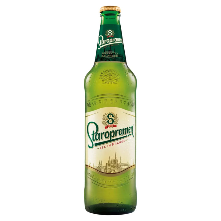 Staropramen Premium Czech Style Pilsner Lager Beer 660ml Bottle