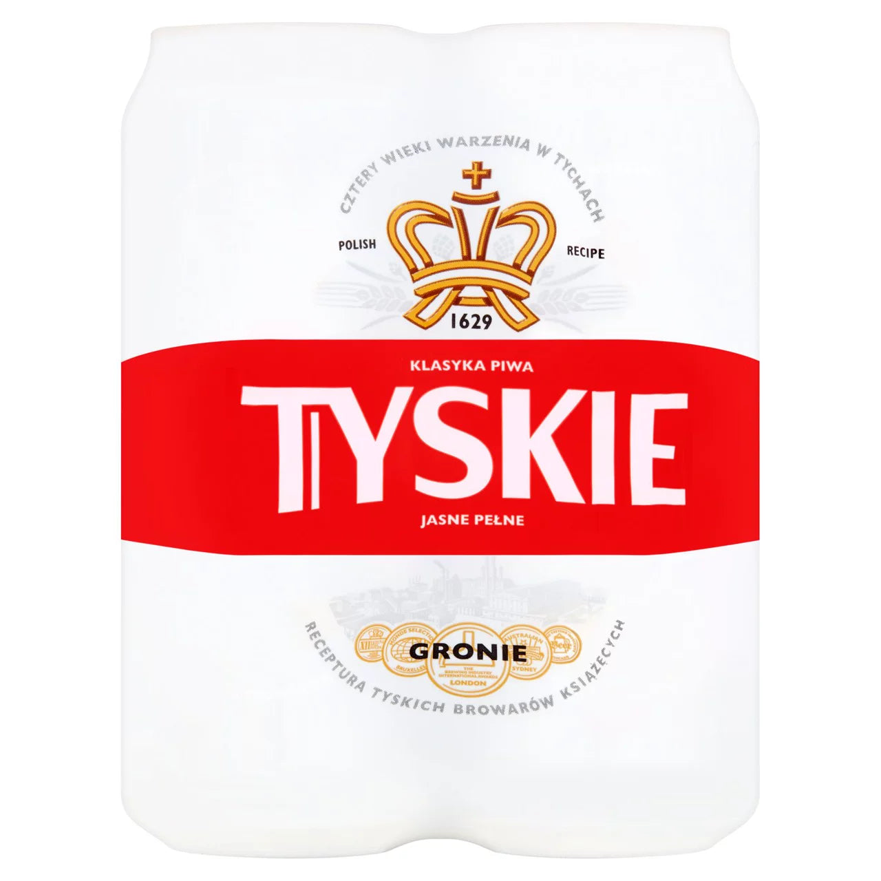 Tyskie Gronie Beer 4 x 500ml