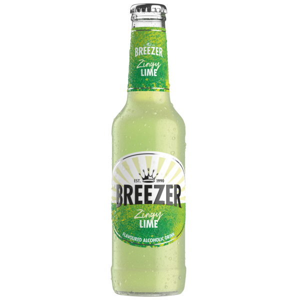 BACARDI BREEZER MIXERS 275ML BOTTLES(ALCOHOLIC MIXERS,AMERICAN MIXERS) - Zingy Lime
